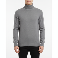 Kevin | Men's Cashmere Turtleneck Sweater - Regular Fit Long Sleeve Pullover