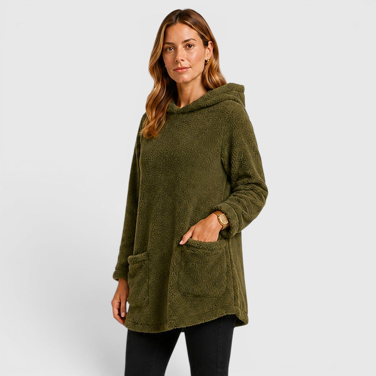 Halle Women's Sherpa Hoodie