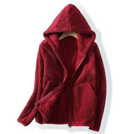 Juniper Women's Sherpa Hoodie - Cabernet