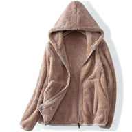 Juniper Women's Sherpa Hoodie - Khaki