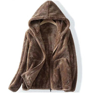 Juniper Women's Sherpa Hoodie - Mocha Brown