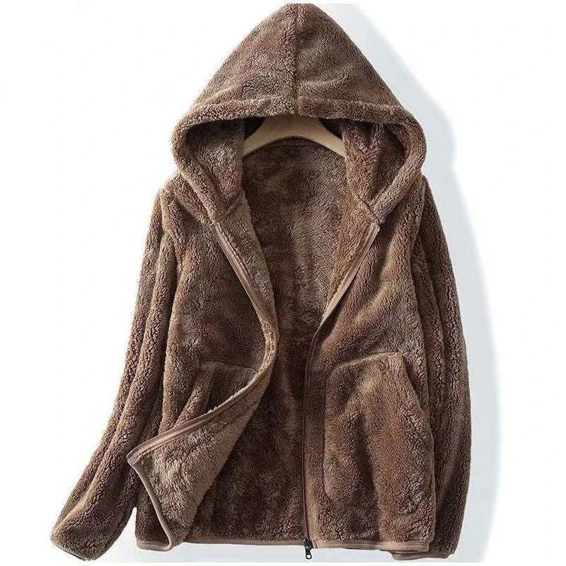 Juniper Women's Sherpa Hoodie - Mocha Brown