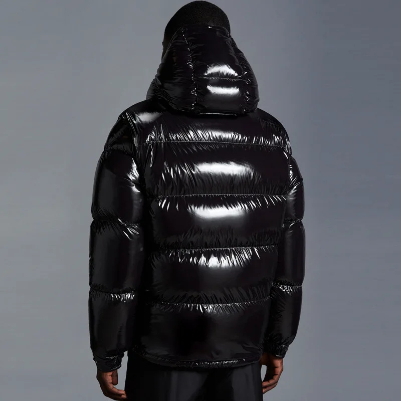 Adam | Men's Quilted Winter Down Puffer Jacket - Hooded Zip Pockets
