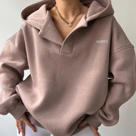 Maren Women's Oversized Hoodie - Pink