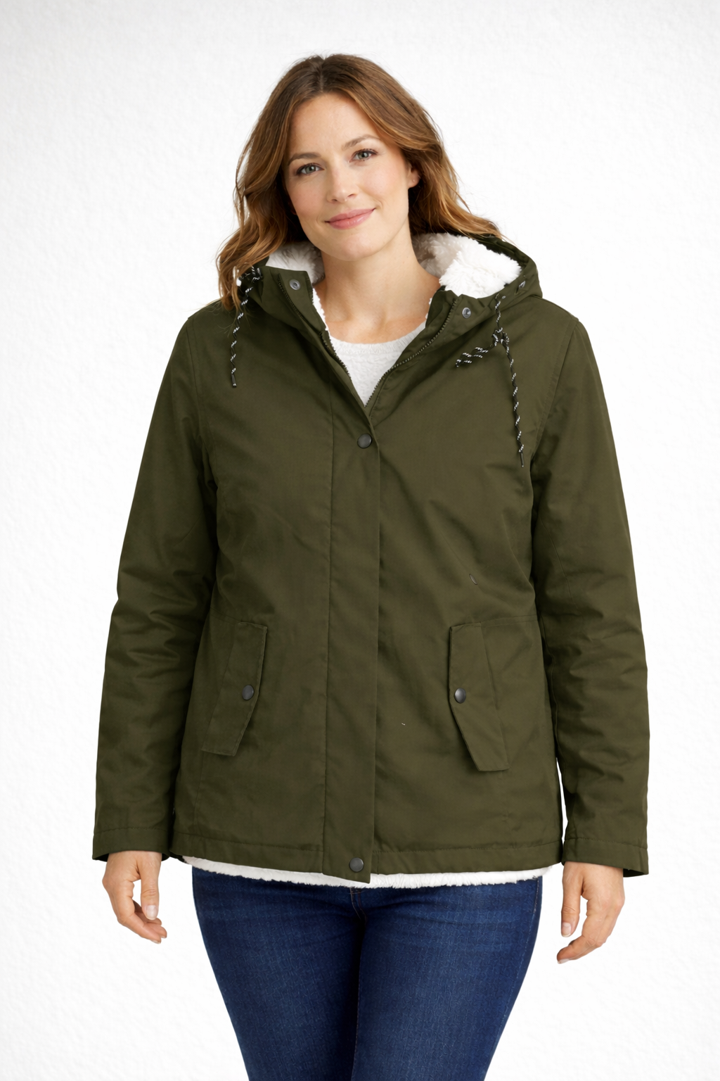 Chelsea | Women's Winter Jacket with Fleece Lined Hood and Pockets
