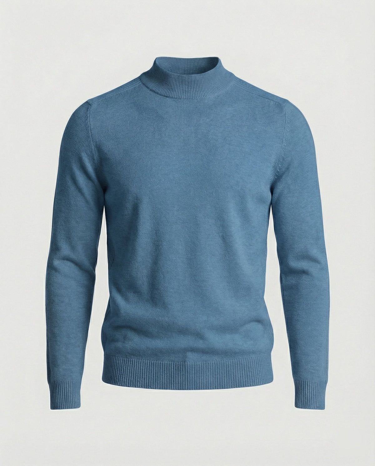 Eric | Men's Merino Wool Turtleneck Sweater - Classic Roll Neck Pullover
