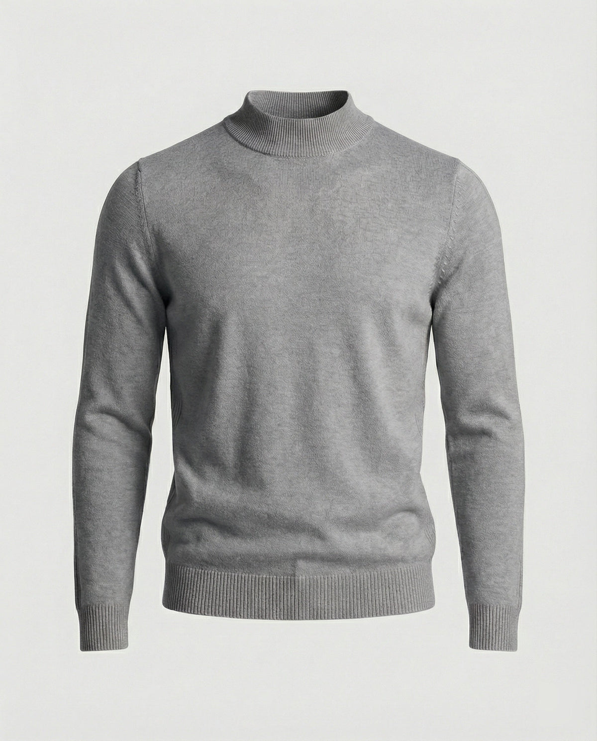 Eric | Men's Merino Wool Turtleneck Sweater - Classic Roll Neck Pullover