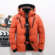 Troy | Men's Waterproof Winter Puffer Jacket - Hooded Fleece Lined Collar