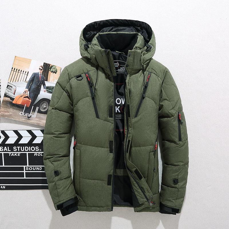 Troy | Men's Waterproof Winter Puffer Jacket - Hooded Fleece Lined Collar