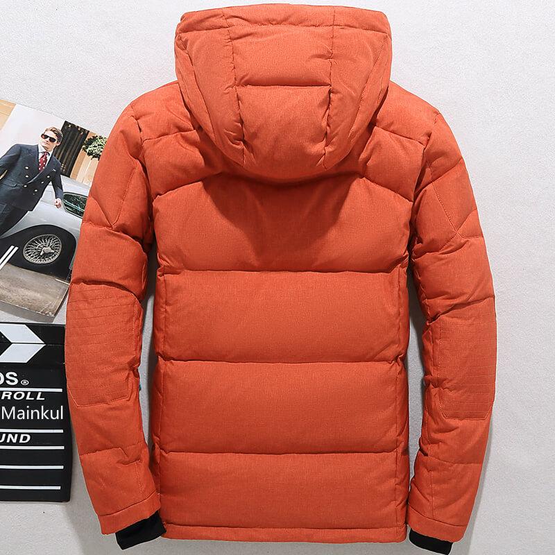 Troy | Men's Waterproof Winter Puffer Jacket - Hooded Fleece Lined Collar