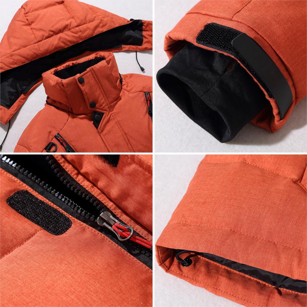 Troy | Men's Waterproof Winter Puffer Jacket - Hooded Fleece Lined Collar